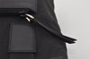 Authentic GUCCI Vintage Shoulder Tote Bag GG Canvas Leather 0190402 Black 3298I