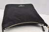 Authentic PRADA Nylon Tessuto Leather Shoulder Hand Bag Purse Black 3300I