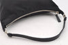 Authentic PRADA Nylon Tessuto Leather Shoulder Hand Bag Purse Black 3300I