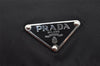 Authentic PRADA Nylon Tessuto Leather Shoulder Hand Bag Purse Black 3300I