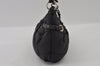 Authentic PRADA Crispy Nylon Ca Tessuto Leather Shoulder Bag BR3815 Black 3301I