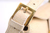 Authentic FENDI Mamma Baguette Shoulder Hand Bag Purse Leather White 3303I