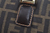 Authentic FENDI Zucca 2Way Shoulder Hand Bag Canvas Leather Brown 3306I