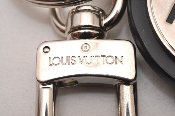 Authentic Louis Vuitton Porte Cles LV Circl Key Ring Charm M67362 Silver 3308I