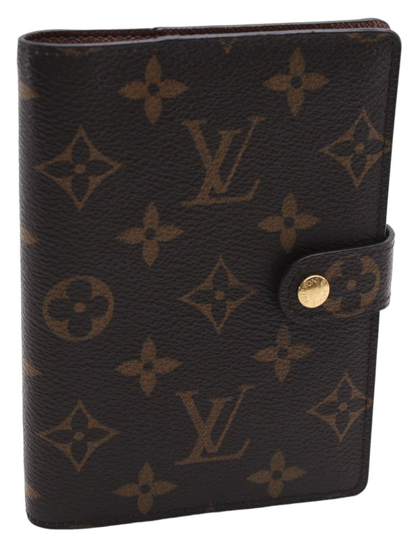 Authentic Louis Vuitton Monogram Agenda PM Day Planner Cover R20005 LV 3309E