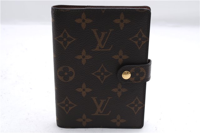 Authentic Louis Vuitton Monogram Agenda PM Day Planner Cover R20005 LV 3309E