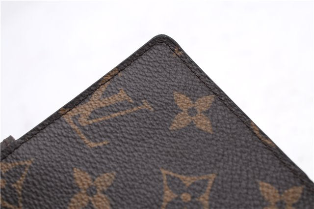Authentic Louis Vuitton Monogram Agenda PM Day Planner Cover R20005 LV 3309E