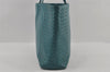 Authentic BOTTEGA VENETA Intrecciato Leather Shoulder Hand Tote Bag Blue 3309I