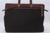 Authentic HERMES Her Bag Cabas PM & GM Shoulder Tote Bag Brown 3310D