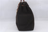 Authentic HERMES Her Bag Cabas PM & GM Shoulder Tote Bag Brown 3310D