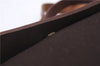 Authentic HERMES Her Bag Cabas PM & GM Shoulder Tote Bag Brown 3310D