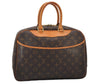 Authentic Louis Vuitton Monogram Deauville Hand Bag M47270 LV 3313I