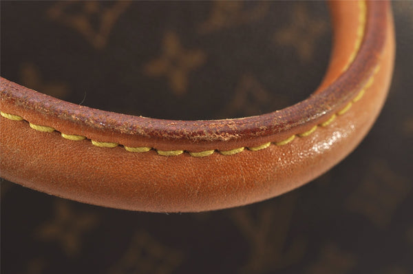 Authentic Louis Vuitton Monogram Deauville Hand Bag M47270 LV 3313I