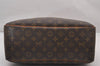 Authentic Louis Vuitton Monogram Deauville Hand Bag M47270 LV 3313I