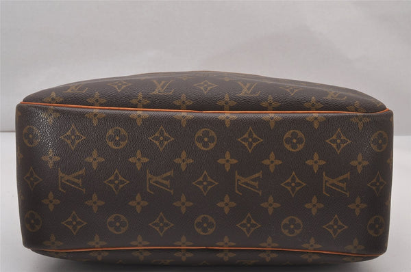 Authentic Louis Vuitton Monogram Deauville Hand Bag M47270 LV 3313I