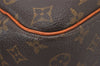 Authentic Louis Vuitton Monogram Deauville Hand Bag M47270 LV 3313I