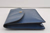 Authentic Louis Vuitton Epi Montaigne 27 Clutch Hand Bag Blue M52655 LV 3314I