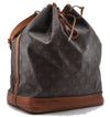 Authentic Louis Vuitton Monogram Noe Shoulder Bag M42224 LV 3315D