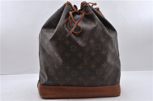 Authentic Louis Vuitton Monogram Noe Shoulder Bag M42224 LV 3315D