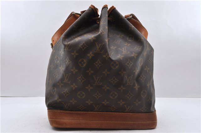 Authentic Louis Vuitton Monogram Noe Shoulder Bag M42224 LV 3315D