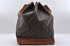 Authentic Louis Vuitton Monogram Noe Shoulder Bag M42224 LV 3315D