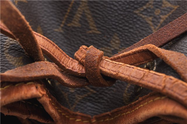 Authentic Louis Vuitton Monogram Noe Shoulder Bag M42224 LV 3315D
