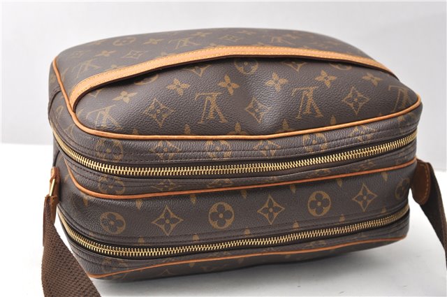Authentic Louis Vuitton Monogram Reporter PM Shoulder Cross Bag M45254 LV 3316F
