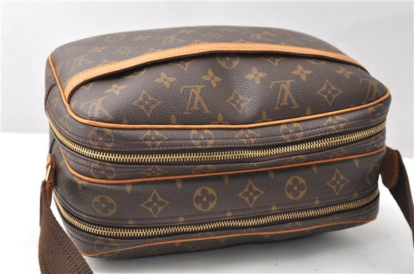 Authentic Louis Vuitton Monogram Reporter PM Shoulder Cross Bag M45254 LV 3316F