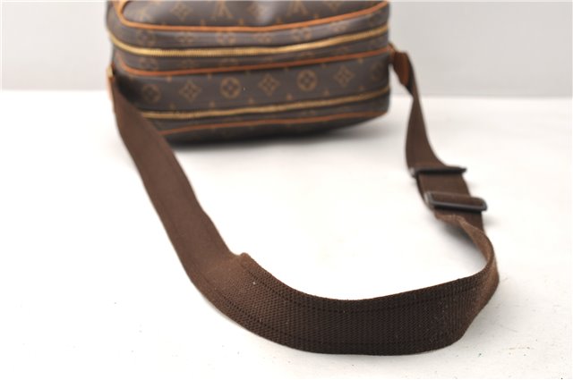 Authentic Louis Vuitton Monogram Reporter PM Shoulder Cross Bag M45254 LV 3316F