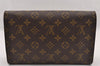 Authentic Louis Vuitton Monogram Bordeaux M51798 2Way Shoulder Clutch Bag 3316I