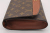 Authentic Louis Vuitton Monogram Bordeaux M51798 2Way Shoulder Clutch Bag 3316I