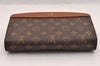 Authentic Louis Vuitton Monogram Bordeaux M51798 2Way Shoulder Clutch Bag 3316I