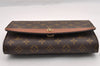 Authentic Louis Vuitton Monogram Bordeaux M51798 2Way Shoulder Clutch Bag 3316I