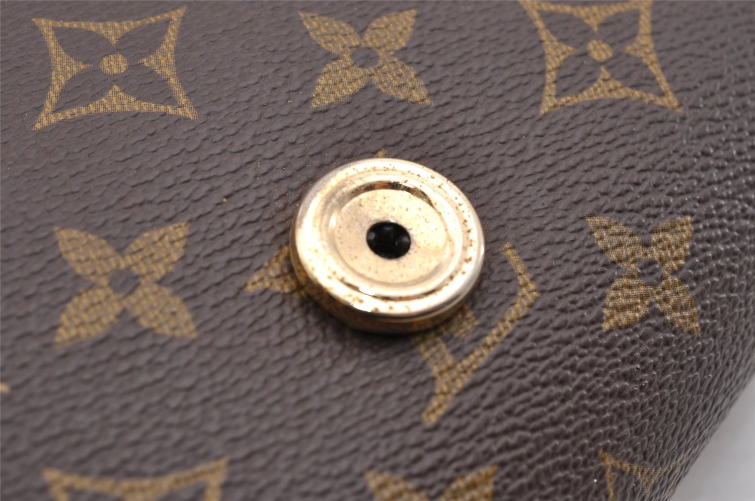 Authentic Louis Vuitton Monogram Bordeaux M51798 2Way Shoulder Clutch Bag 3316I