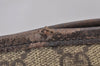 Authentic GUCCI Vintage Shoulder Tote Bag GG PVC Leather 114288 Brown 3318I