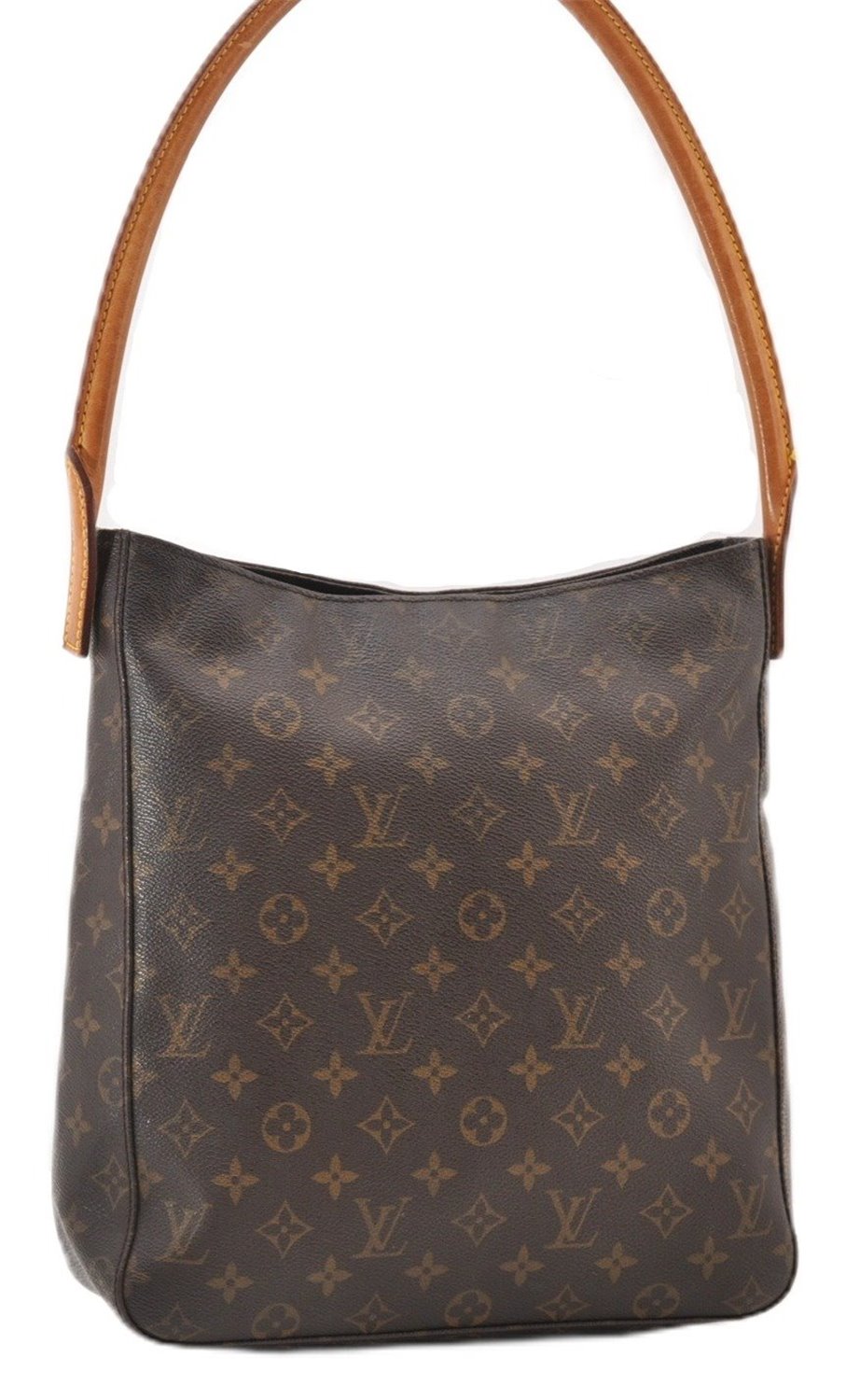 Authentic Louis Vuitton Monogram Looping GM Shoulder Bag M51145 LV 3319F
