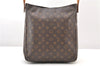 Authentic Louis Vuitton Monogram Looping GM Shoulder Bag M51145 LV 3319F