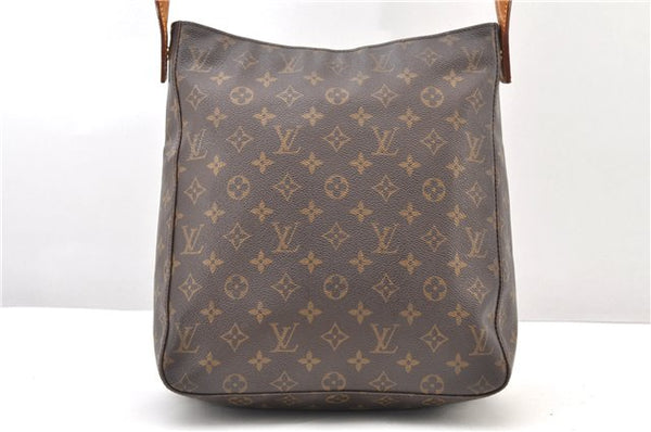 Authentic Louis Vuitton Monogram Looping GM Shoulder Bag M51145 LV 3319F
