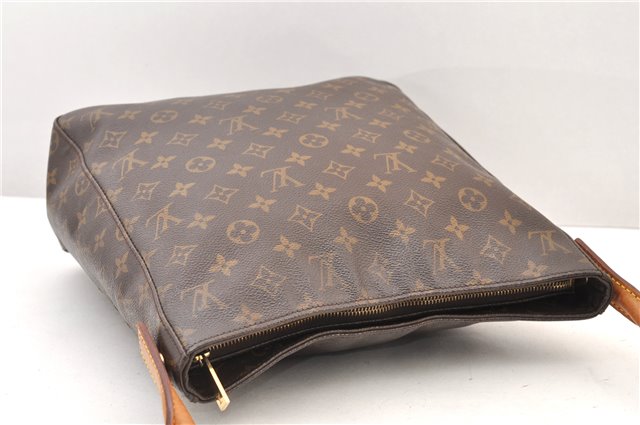 Authentic Louis Vuitton Monogram Looping GM Shoulder Bag M51145 LV 3319F