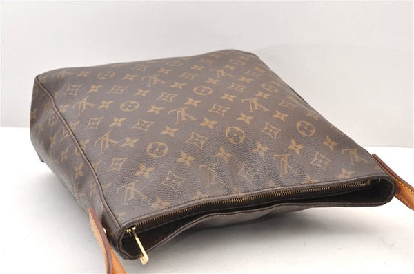 Authentic Louis Vuitton Monogram Looping GM Shoulder Bag M51145 LV 3319F