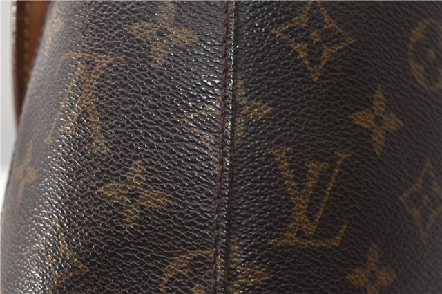 Authentic Louis Vuitton Monogram Looping GM Shoulder Bag M51145 LV 3319F