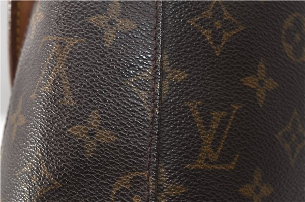 Authentic Louis Vuitton Monogram Looping GM Shoulder Bag M51145 LV 3319F