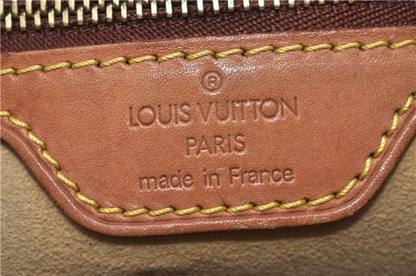 Authentic Louis Vuitton Monogram Looping GM Shoulder Bag M51145 LV 3319F