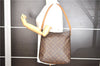 Authentic Louis Vuitton Monogram Looping GM Shoulder Bag M51145 LV 3319F