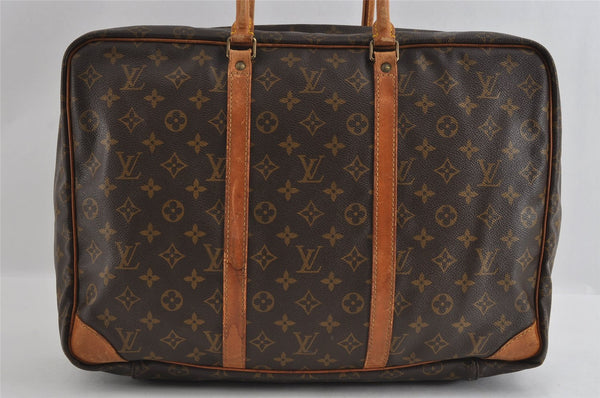 Authentic Louis Vuitton Monogram Sirius 45 Travel Boston Bag M41408 LV 3319I
