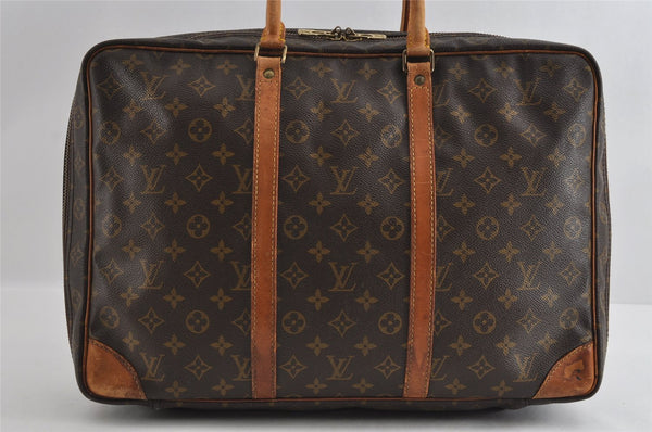 Authentic Louis Vuitton Monogram Sirius 45 Travel Boston Bag M41408 LV 3319I