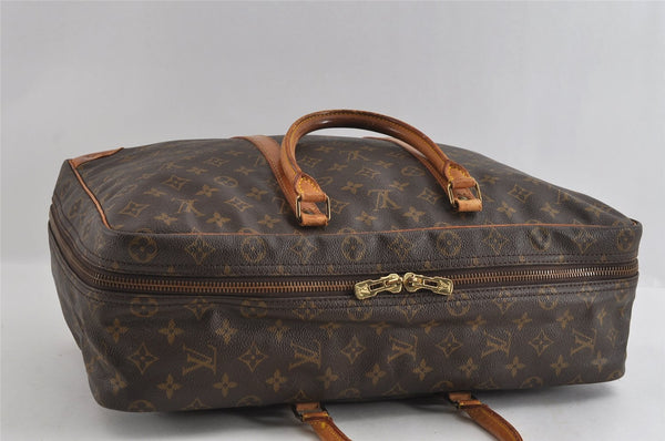 Authentic Louis Vuitton Monogram Sirius 45 Travel Boston Bag M41408 LV 3319I