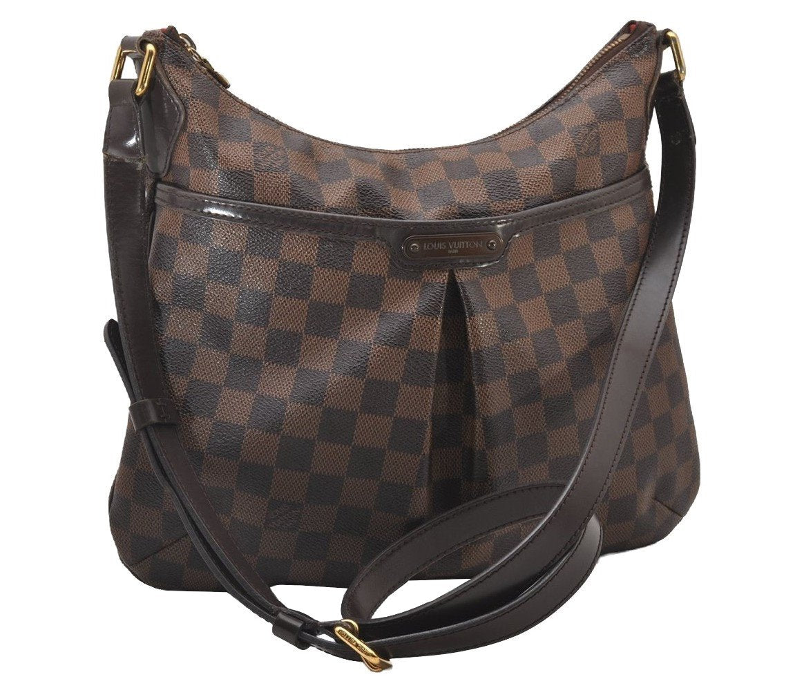 Authentic Louis Vuitton Damier Bloomsbury PM Shoulder Cross Bag N42251 LV 3321I