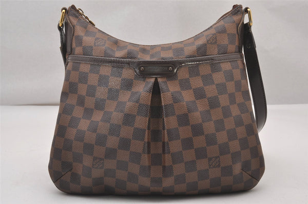 Authentic Louis Vuitton Damier Bloomsbury PM Shoulder Cross Bag N42251 LV 3321I