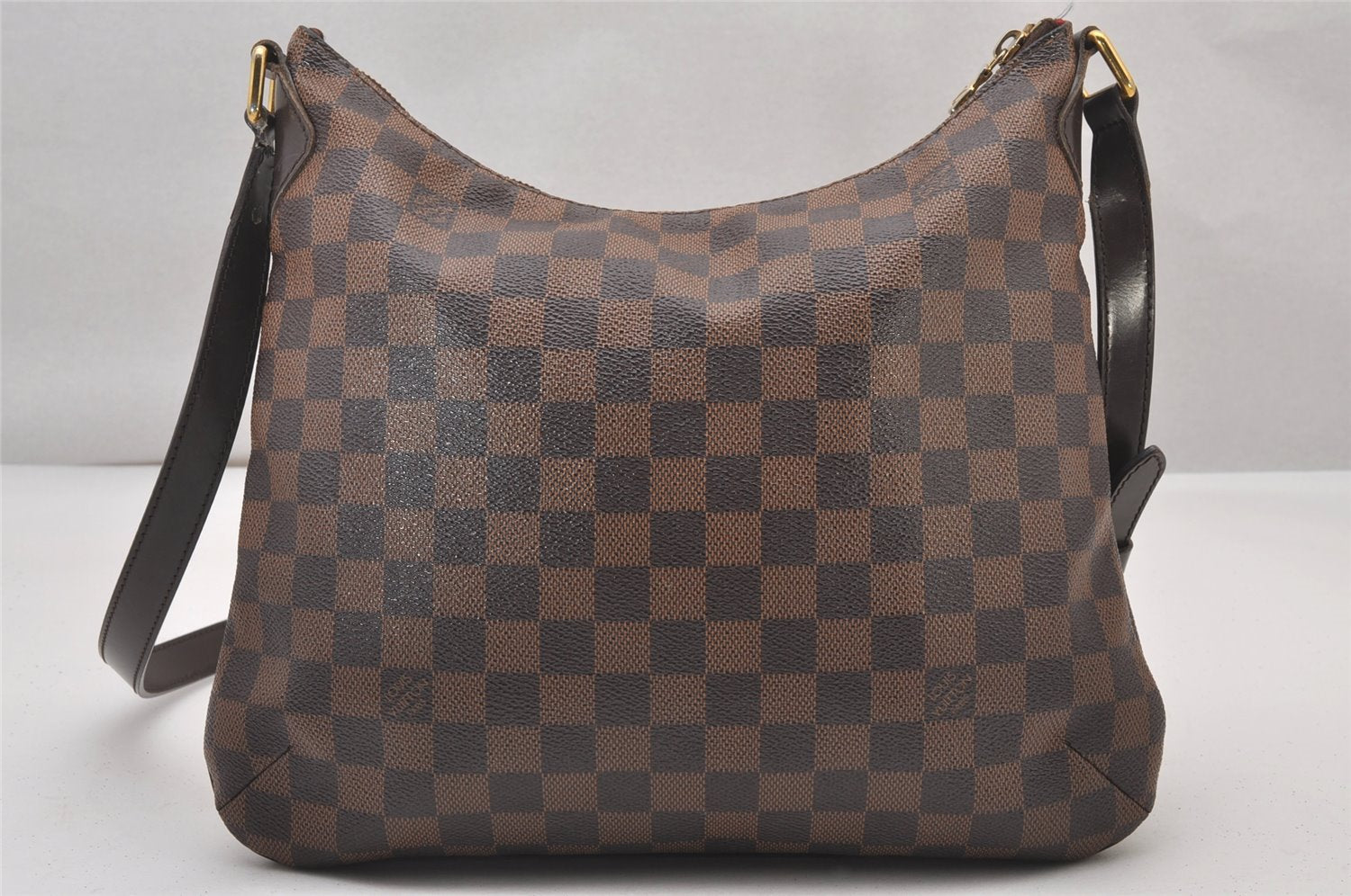 Authentic Louis Vuitton Damier Bloomsbury PM Shoulder Cross Bag N42251 LV 3321I
